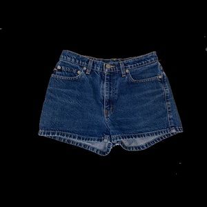 super cute vintage ralph lauren jean shorts